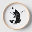 Suche nach angeln wanduhren Bass