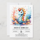 Suche nach seepferd einladungen Aquarell