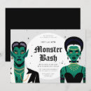 Suche nach monster halloween einladungen Grün
