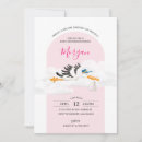 Suche nach storch baby party einladungen Tier