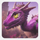 Suche nach drache cartoon aufkleber Lila