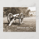 Suche nach kanone postkarten Gettysburg