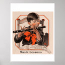 Suche nach musikunterricht poster Vintag