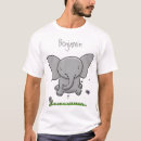 Suche nach elefant cartoon tshirts Süß