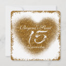 Suche nach goldene herzen einladungen Glitzer