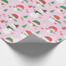 Suche nach schneemann geschenkpapier Rosa