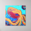 Suche nach tentakeln poster Blau