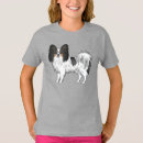 Suche nach schmetterlingshund tshirts Papillon