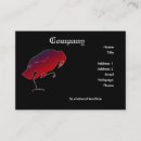 Suche nach schwarzer rabe visitenkarten Corvid