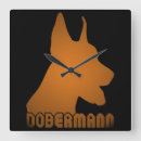 Suche nach dobermann wanduhren Tier
