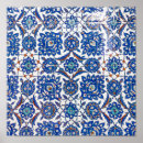 Suche nach iznik poster Blau
