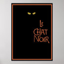 Suche nach le chat noir poster Black cat