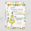 Suche nach hausfrau einladungen Vintag