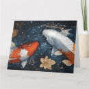 Suche nach koi karten Lotus blume