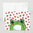 Suche nach kawaii erdbeeren postkarten Cartoon