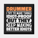 Suche nach drummer magnete Spaß