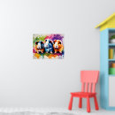 Suche nach farbspritzen poster Niedlich