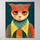 Suche nach traurige katze poster Ingwerkatze