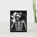 Suche nach kaffee trinken karten Skelett