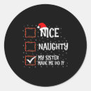 Suche nach schwestern aufkleber Weihnachtsgeschenk
