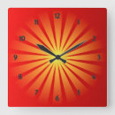 Suche nach gelbe sonne wanduhren Orange