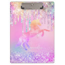 Suche nach regenbogen einhorn klemmbrett Für sie