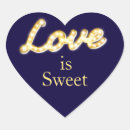 Suche nach liebe ist süße aufkleber Vintag