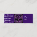 Suche nach hellseher visitenkarten Tarot