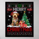 Suche nach airedales poster Weihnachten