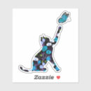 Suche nach katze und schmetterling aufkleber Blume