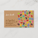 Suche nach bunte süßigkeiten visitenkarten Retro