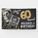 Suche nach 60 geburtstag banner Schwarz und gold