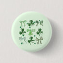 Suche nach vierblättriges kleeblatt buttons St patricks tag