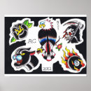 Suche nach tätowierungen poster Design