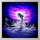 Suche nach rosa delphin poster Lila