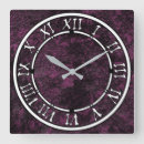 Suche nach bordeaux wanduhren Für sie/ihn