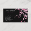 Suche nach kirschblüte visitenkarten Florist