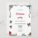 Suche nach elegante weihnachtsparty einladungen Rot