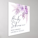 Suche nach lavendel lila poster Babydusche