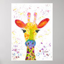Suche nach niedliche giraffe poster Abstrakt