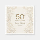 Suche nach 50 hochzeitstag papierservietten 50th anniversary