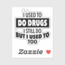 Suche nach drogen aufkleber Lustig