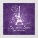 Suche nach paris 16 geburtstag einladungen Eiffelturm