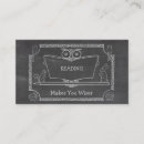 Suche nach kluge eulen visitenkarten Bildung