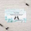 Suche nach pinguin visitenkarten Bezaubernd