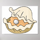 Suche nach austern muschel poster Perle