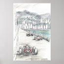 Suche nach rennwagen poster Rotes auto