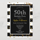 Suche nach black and white birthday einladungen Geburtstagsparty