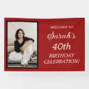 Suche nach 40 geburtstags banner Foto