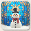 Suche nach schneemann untersetzer Weihnachts
